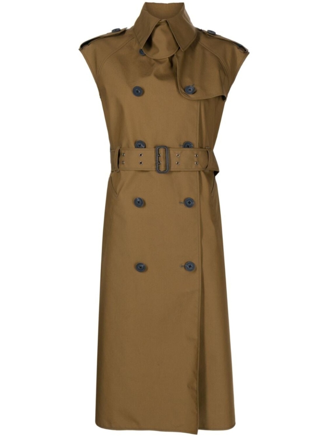 Kolor двубортный жакет, коричневый
Kolor двубортный жакет, коричневый