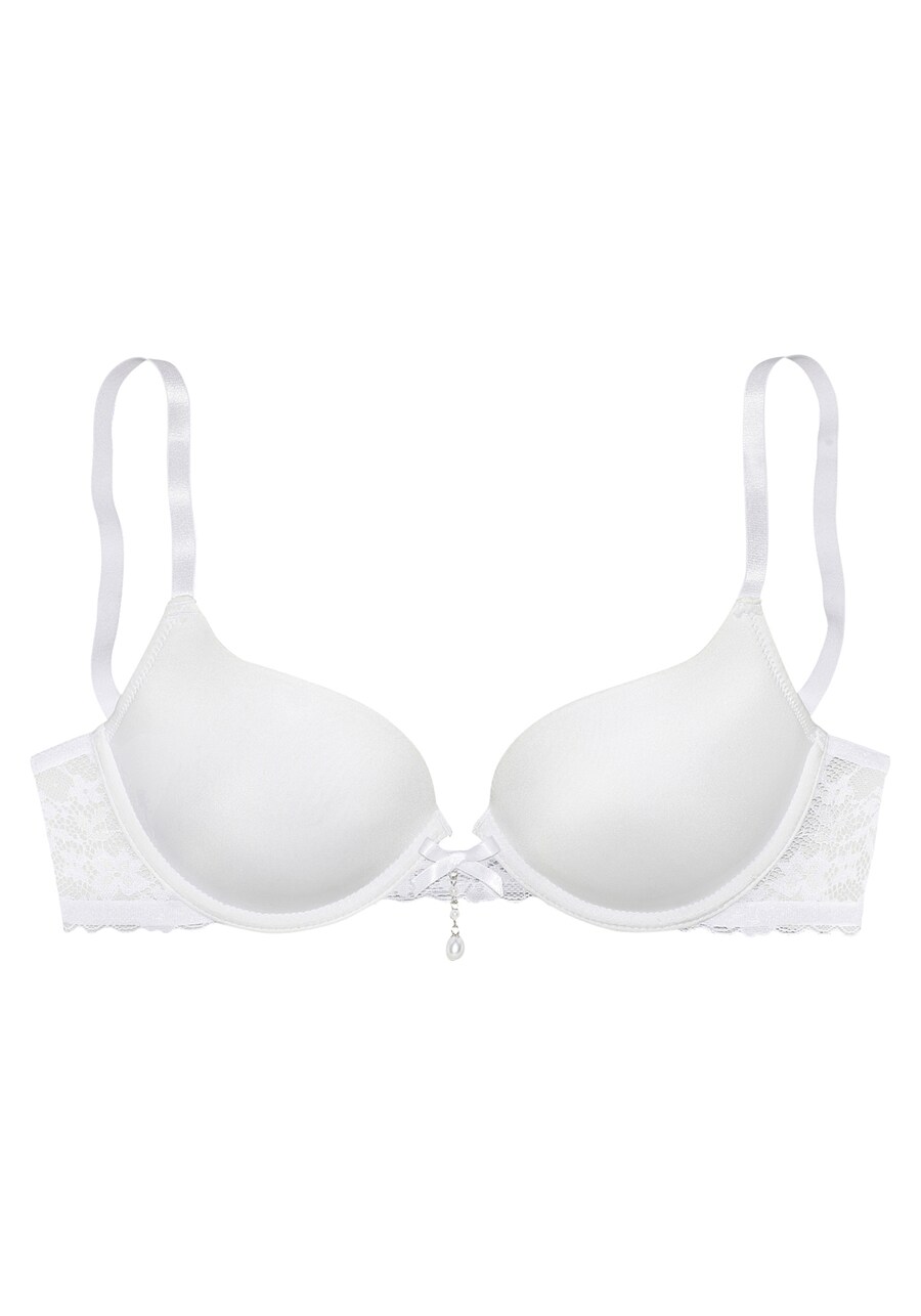 Бюстгальтер-футболка LASCANA, белый
Бюстгальтер-футболка LASCANA, белый