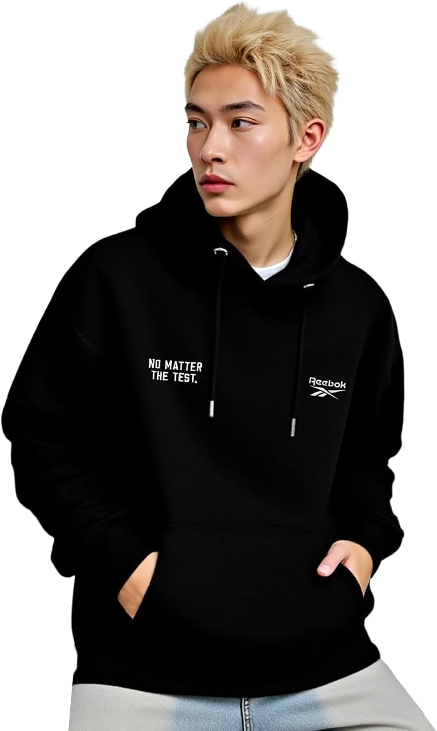 Толстовка Reebok с капюшоном, на флисовой подкладке, с длинным рукавом, с простым логотипом, унисекс, для взрослых, черный
Толстовка Reebok с капюшоном, на флисовой подкладке, с длинным рукавом, с простым логотипом, унисекс, для взрослых, черный
