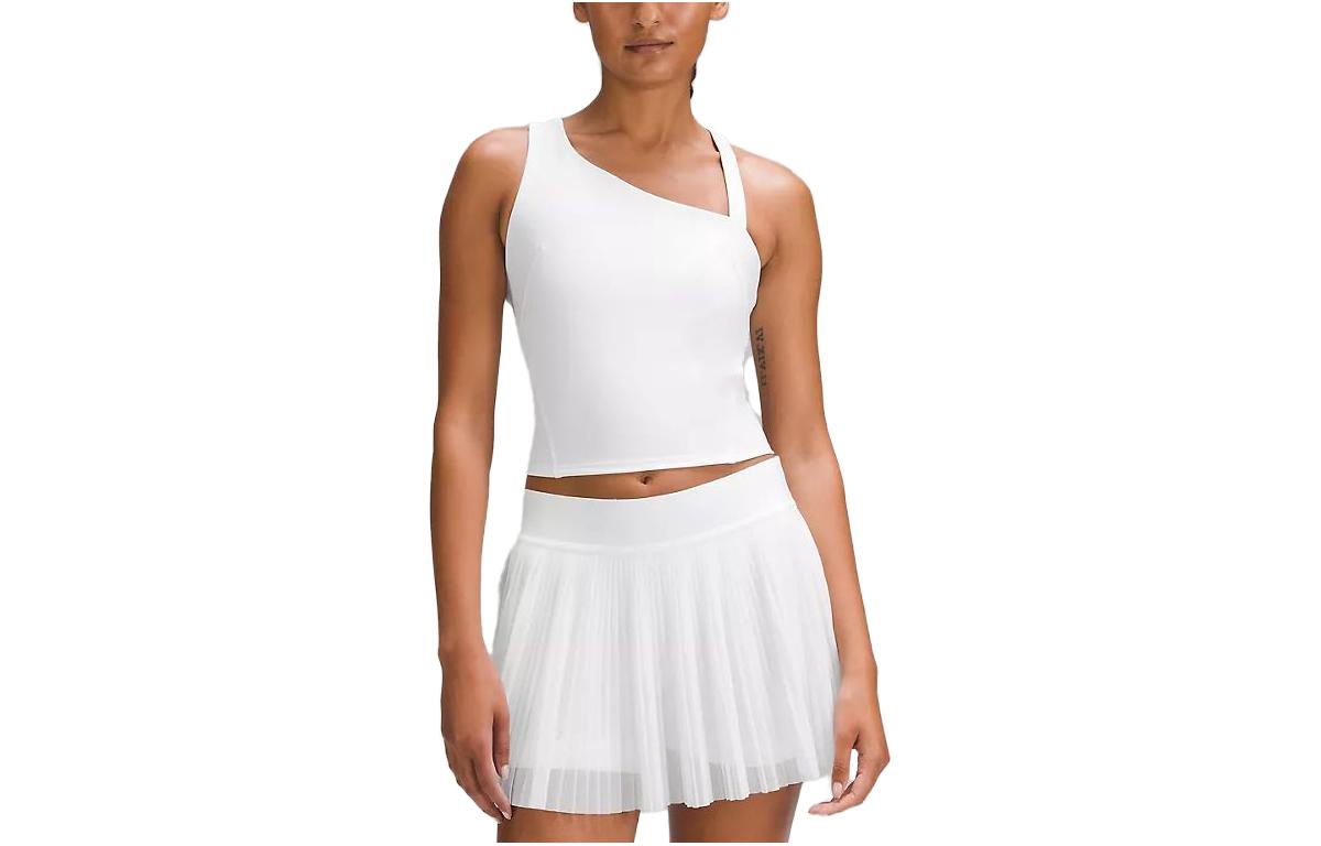 Современные укороченные топы женские в стиле колледж Lululemon, белый
Современные укороченные топы женские в стиле колледж Lululemon, белый