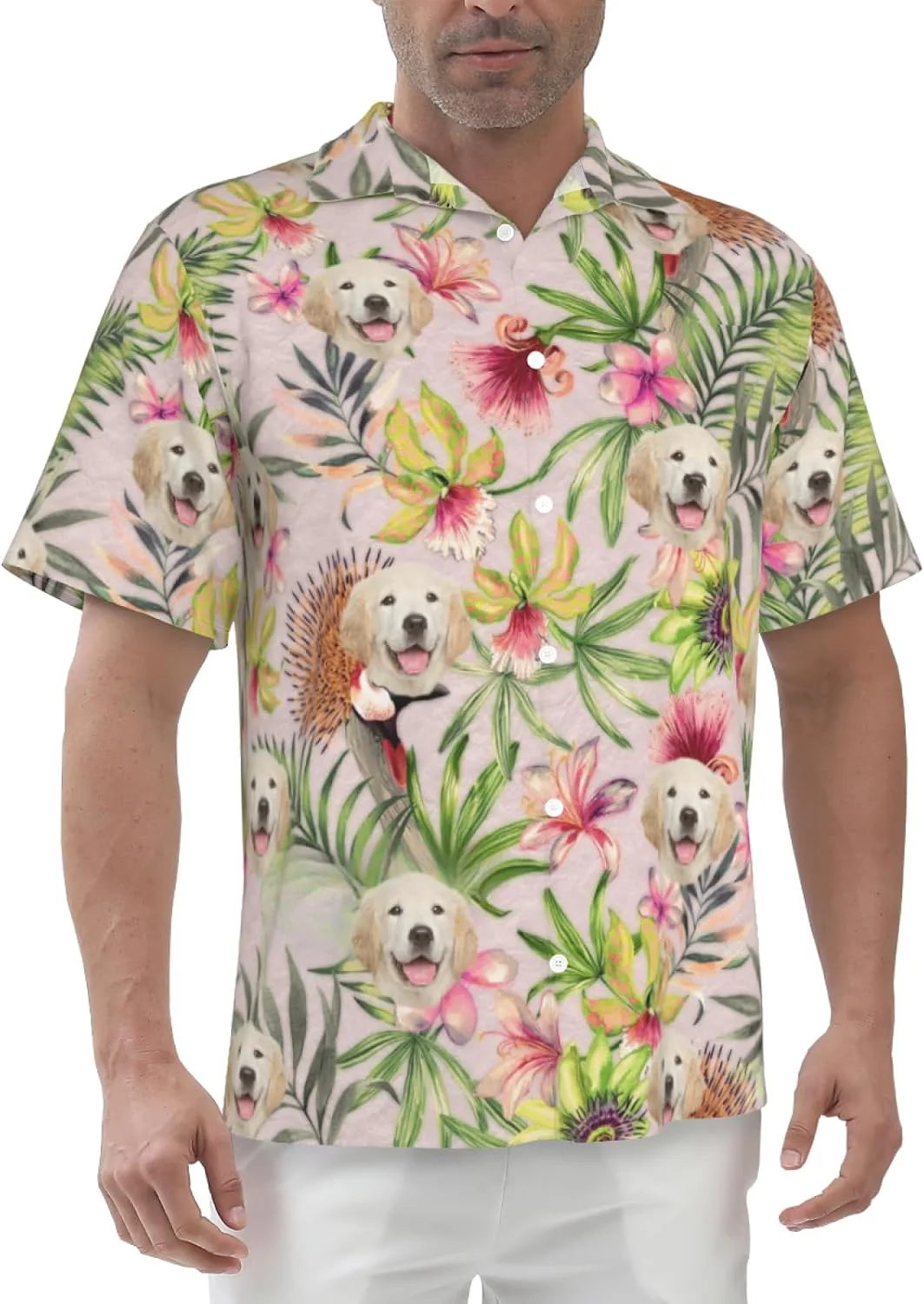 Кастомная гавайская рубашка с мордочкой питомца Julichas
Кастомная гавайская рубашка с мордочкой питомца Julichas