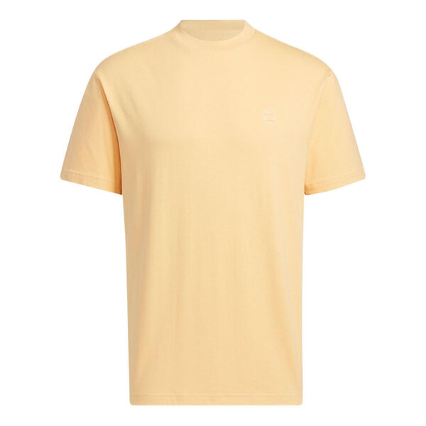 Футболка adidas neo Solid Color Round Neck Sports Short Sleeve Amber Yellow T-Shirt, мультиколор 
Футболка adidas neo Solid Color Round Neck Sports Short Sleeve Amber Yellow T-Shirt, мультиколор