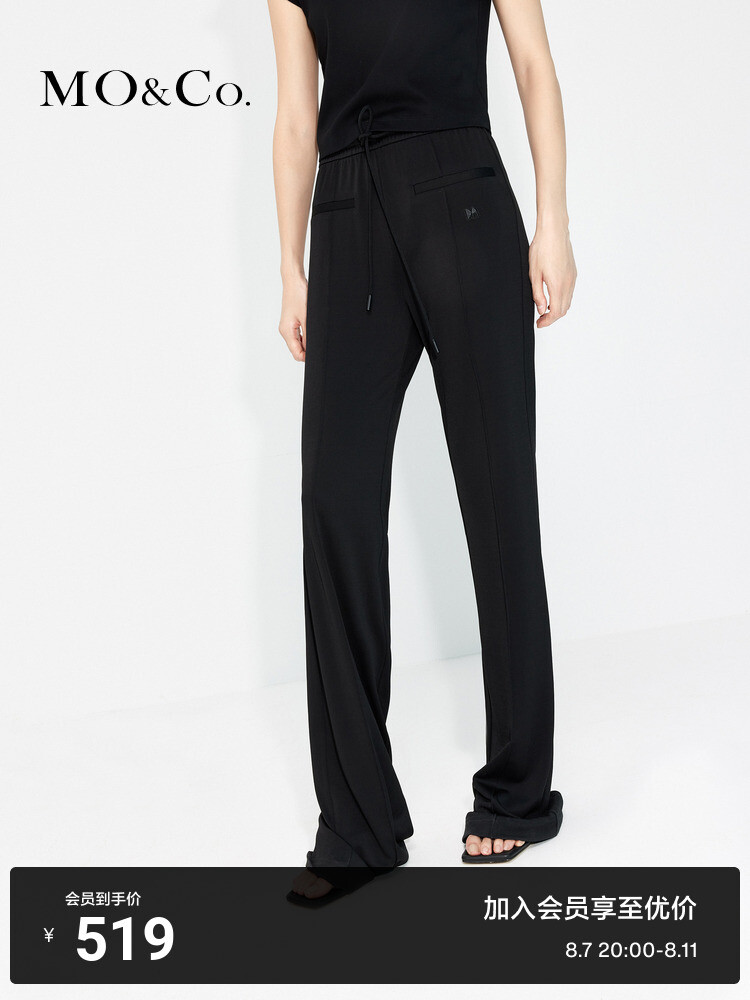 Женские брюки Moco расклешенные с завышенной талией, черный
Женские брюки Moco расклешенные с завышенной талией, черный