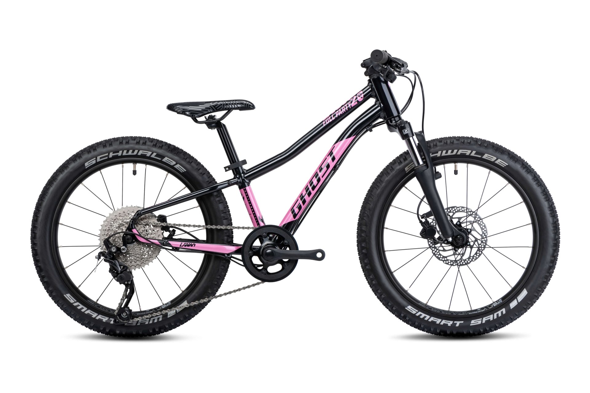Горный велосипед Ghost Lanao 20 Full Party - 20 дюймов - Diamant - 2025, цвет Schwarz|metallic black/pink shimmer - glossy, Черный, Горный велосипед Ghost Lanao 20 Full Party - 20 дюймов - Diamant - 2025, цвет Schwarz|metallic black/pink shimmer - glossy
Горный велосипед Ghost Lanao 20 Full Party - 20 дюймов - Diamant - 2025, цвет Schwarz|metallic black/pink shimmer - glossy, Черный, Горный велосипед Ghost Lanao 20 Full Party - 20 дюймов - Diamant - 2025, цвет Schwarz|metallic black/pink shimmer - glossy