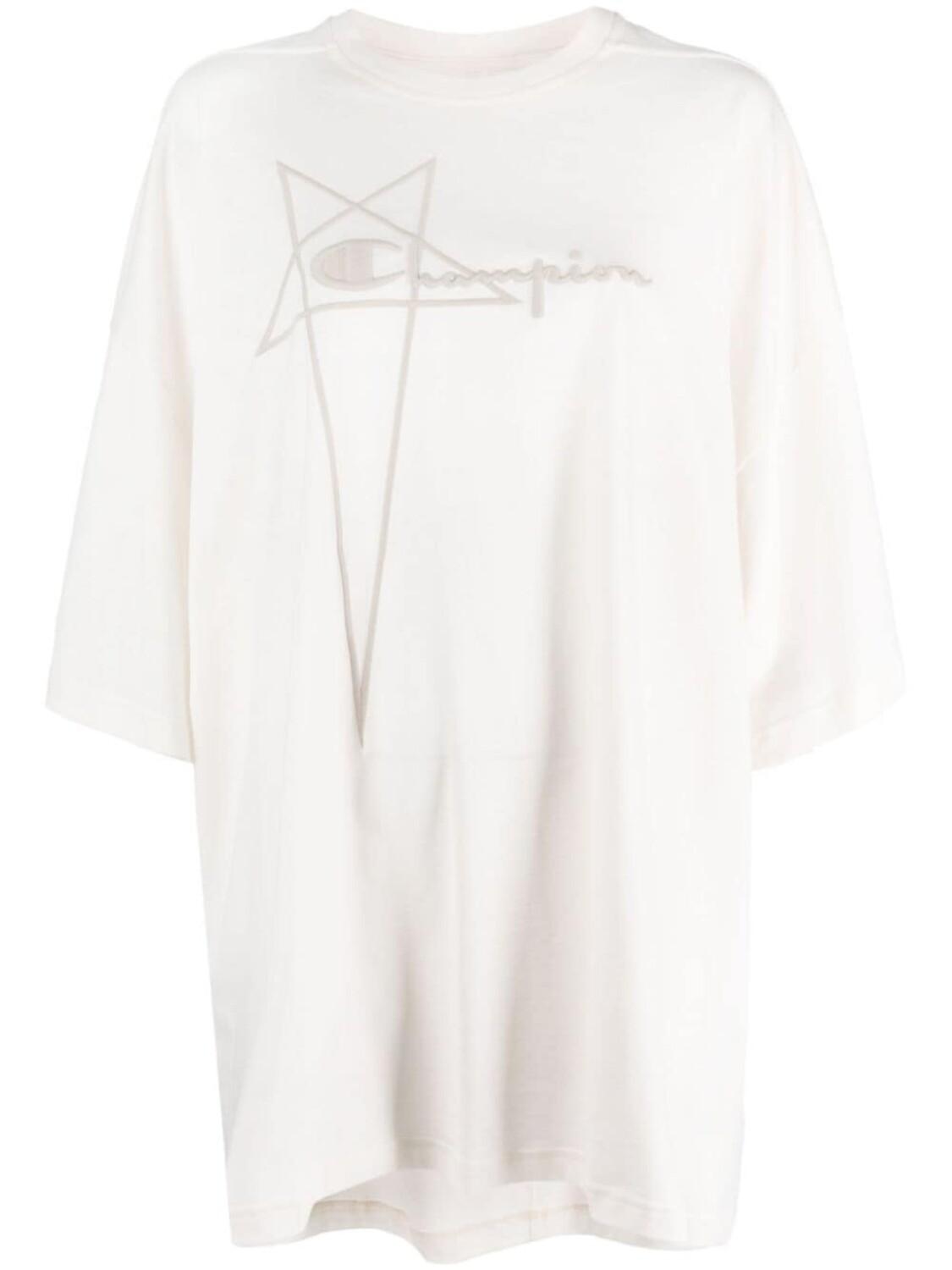 Rick Owens X Champion футболка с тисненым логотипом, нейтральный цвет
Rick Owens X Champion футболка с тисненым логотипом, нейтральный цвет