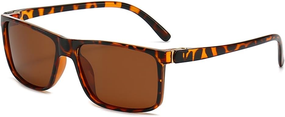 Поляризованные солнцезащитные очки классического прямоугольного типа для мужчин, для вождения, отдыха на природе, спортивные очки, синие линзы TAC UV400 KTUCN, Leopard Tea
Поляризованные солнцезащитные очки классического прямоугольного типа для мужчин, для вождения, отдыха на природе, спортивные очки, синие линзы TAC UV400 KTUCN, Leopard Tea