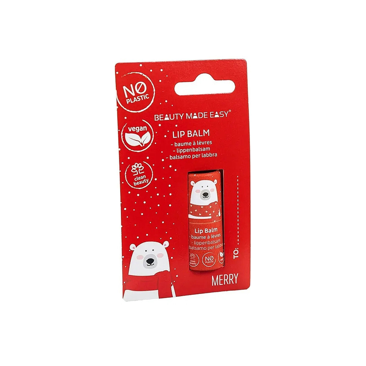 Beauty Made Easy Merry, Бальзам для губ 5,5 г
Beauty Made Easy Merry, Бальзам для губ 5,5 г