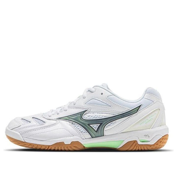 Кроссовки fang pro 'white green' Mizuno, белый 
Кроссовки fang pro 'white green' Mizuno, белый