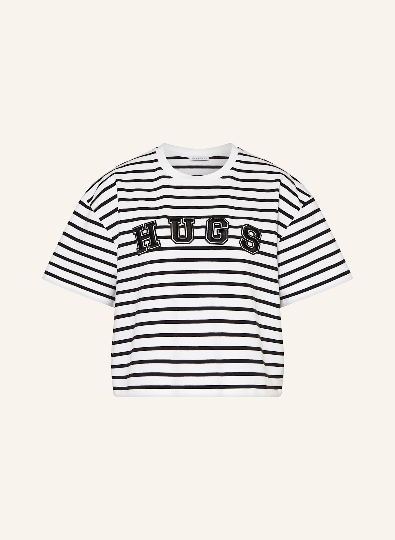 Укороченная рубашка Mrs & Hugs, мультиколор 
Укороченная рубашка Mrs & Hugs, мультиколор