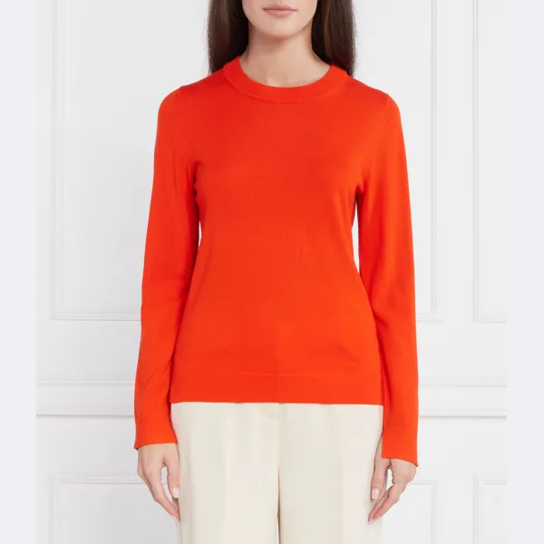 Шерстяной свитер Feganasi стандартного кроя Boss, оранжевый
Шерстяной свитер Feganasi стандартного кроя Boss, оранжевый