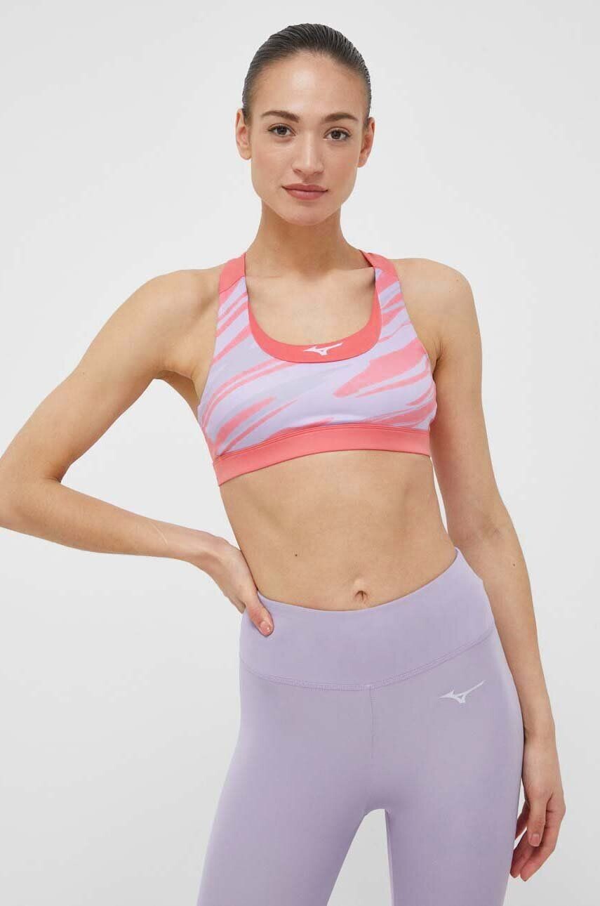 Спортивный бюстгальтер Alpha Graphic Mizuno, розовый
Спортивный бюстгальтер Alpha Graphic Mizuno, розовый