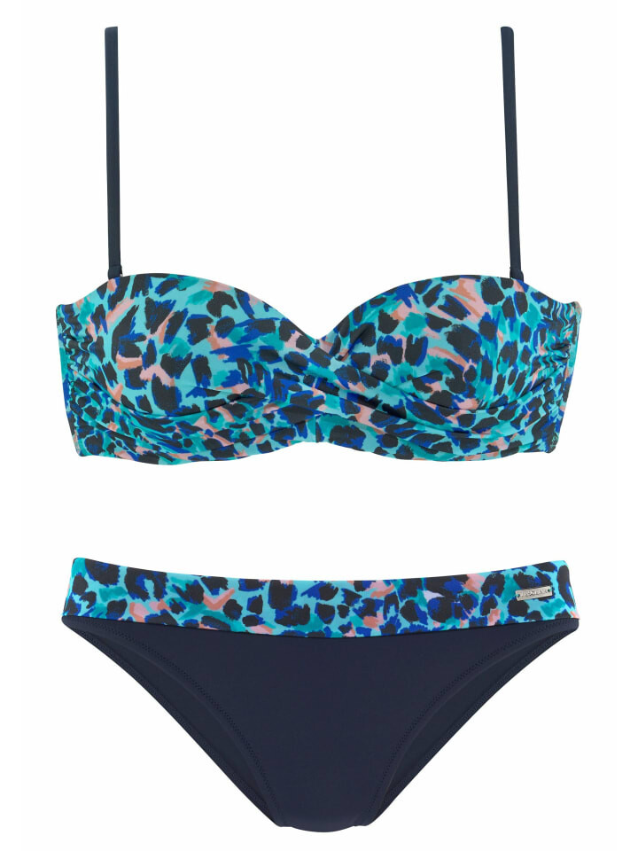 Комплект бикини LASCANA, цвет türkis-bedruckt
Комплект бикини LASCANA, цвет türkis-bedruckt
