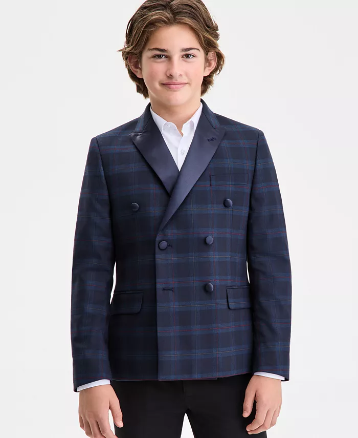 Мальчиковая куртка-смокинг Navy Tartan 8-20 B By Brooks Brothers, синий
Мальчиковая куртка-смокинг Navy Tartan 8-20 B By Brooks Brothers, синий