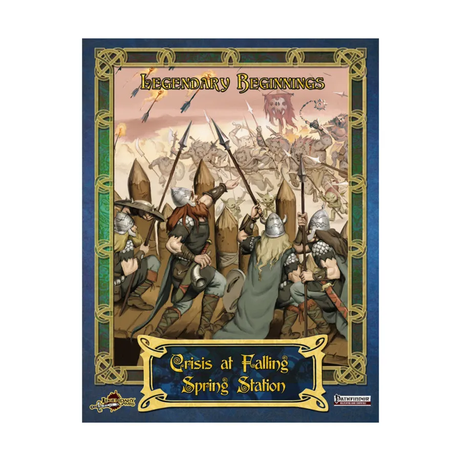 Модуль Legendary Beginnings - Crisis at Falling Spring Station (Pathfinder), Pathfinder 1st Edition - Adventures & Modules (Legendary Games)
Модуль Legendary Beginnings - Crisis at Falling Spring Station (Pathfinder), Pathfinder 1st Edition - Adventures & Modules (Legendary Games)