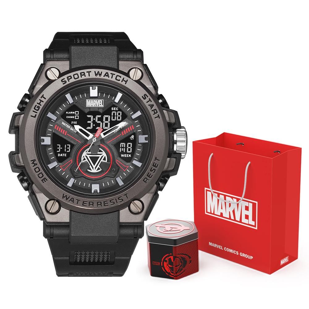 MARVEL Часы Iron Man Electronic Movement TPU Strap Watch Men's Watch Gray Dial
MARVEL Часы Iron Man Electronic Movement TPU Strap Watch Men's Watch Gray Dial