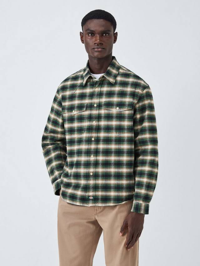 Джонсонвилл фланелевая рубашка Dickies, Pine Needle Green
Джонсонвилл фланелевая рубашка Dickies, Pine Needle Green