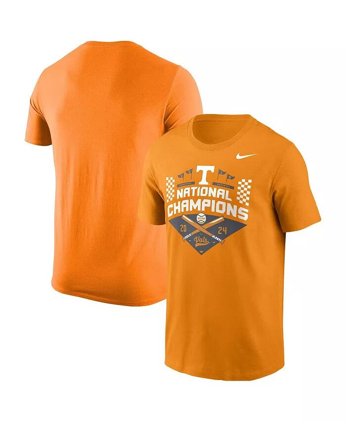 Футболка мужская Tennessee Orange Tennessee Volunteers 2024 NCAA Men's Baseball College World Series Champions с логотипом Nike
Футболка мужская Tennessee Orange Tennessee Volunteers 2024 NCAA Men's Baseball College World Series Champions с логотипом Nike