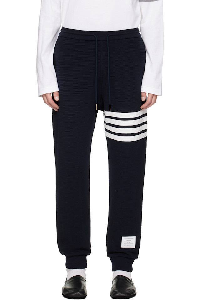 4-Bar ottoman sportpants Thom Browne, темно-синий
4-Bar ottoman sportpants Thom Browne, темно-синий