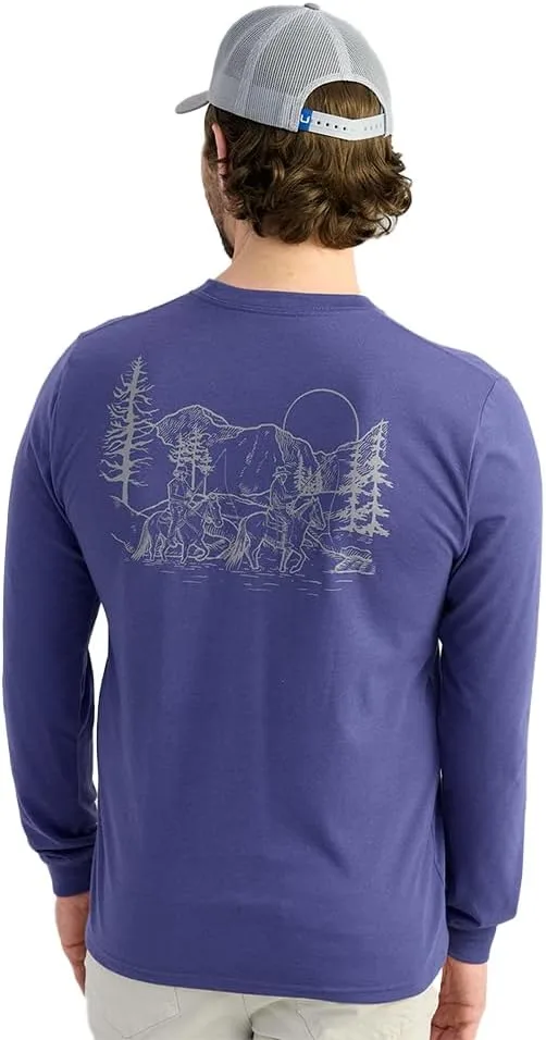 HUK мужская футболка с нагрудным карманом, удобная и функциональная
HUK мужская футболка с нагрудным карманом, удобная и функциональная