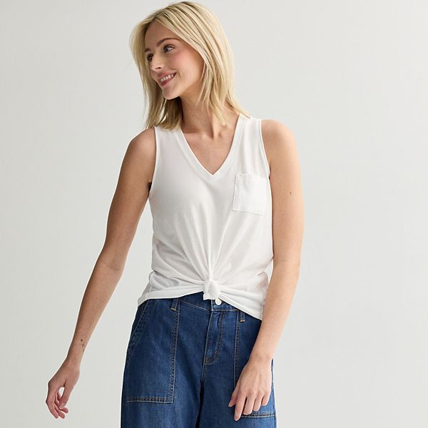 Джемпер с V-образным вырезом и карманом So, Modern White
Джемпер с V-образным вырезом и карманом So, Modern White