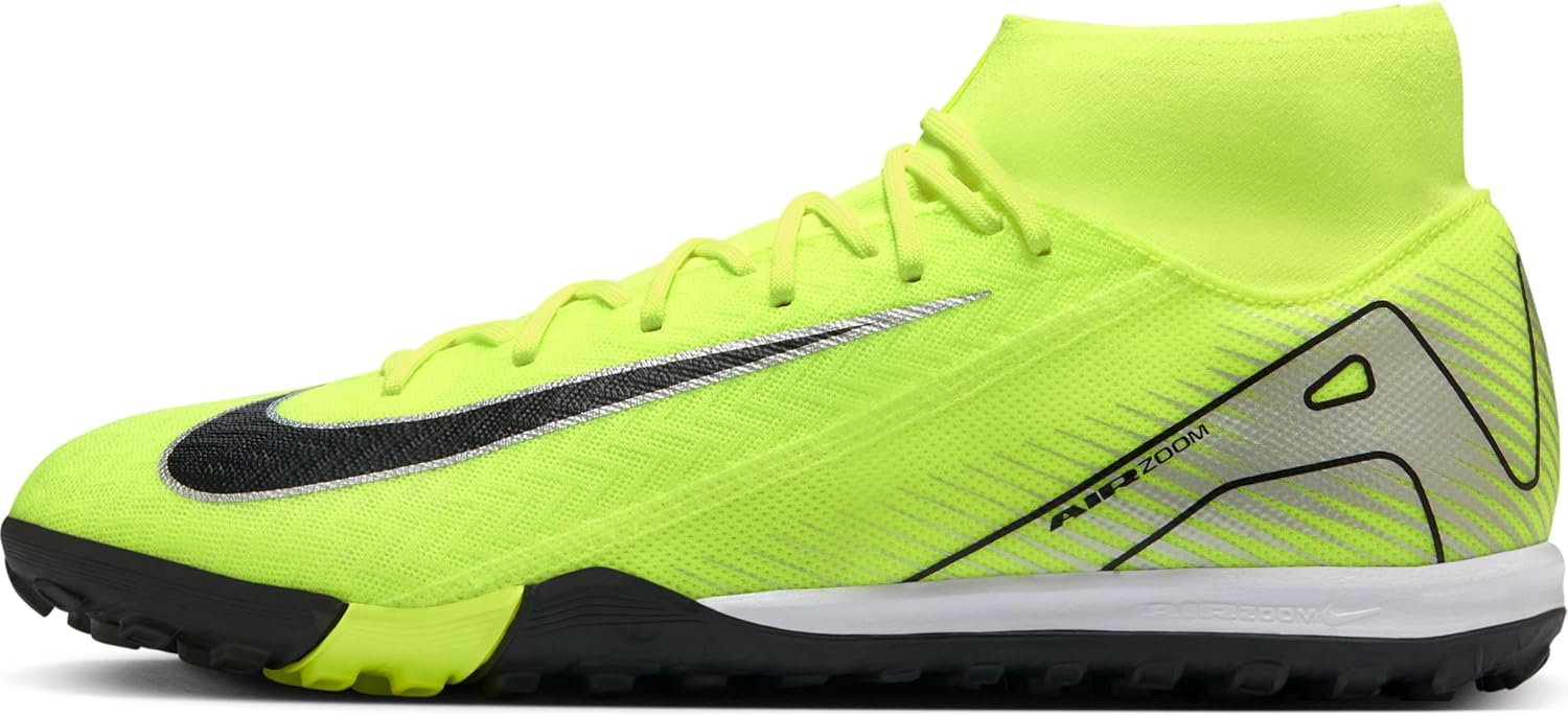 Мужские футбольные бутсы Nike Mercurial Superfly 10 Academy TF с высоким верхом, черный
Мужские футбольные бутсы Nike Mercurial Superfly 10 Academy TF с высоким верхом, черный