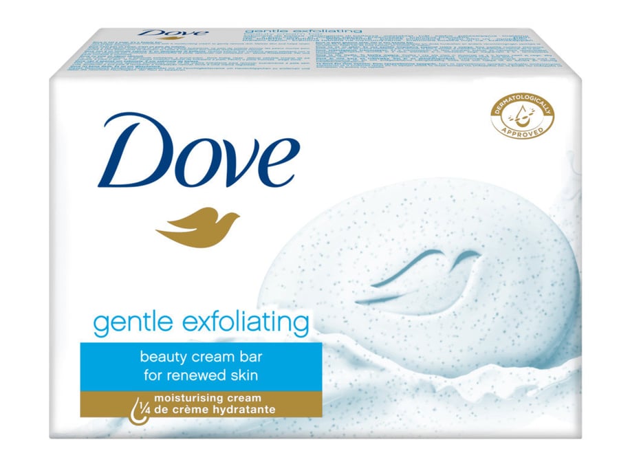 Dove, Мягкий пилинг, кусковое мыло, 100 г
Dove, Мягкий пилинг, кусковое мыло, 100 г