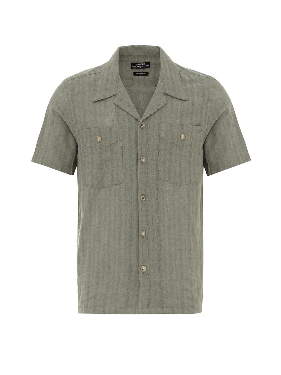 Рубашка на пуговицах стандартного кроя Antioch, оливковый
Рубашка на пуговицах стандартного кроя Antioch, оливковый
