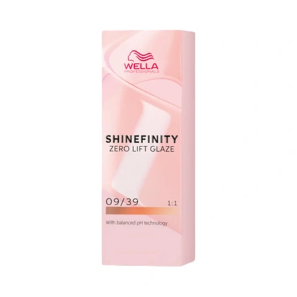 Краска для волос Shinefinity 0939 60 мл Wella Professionals
Краска для волос Shinefinity 0939 60 мл Wella Professionals
