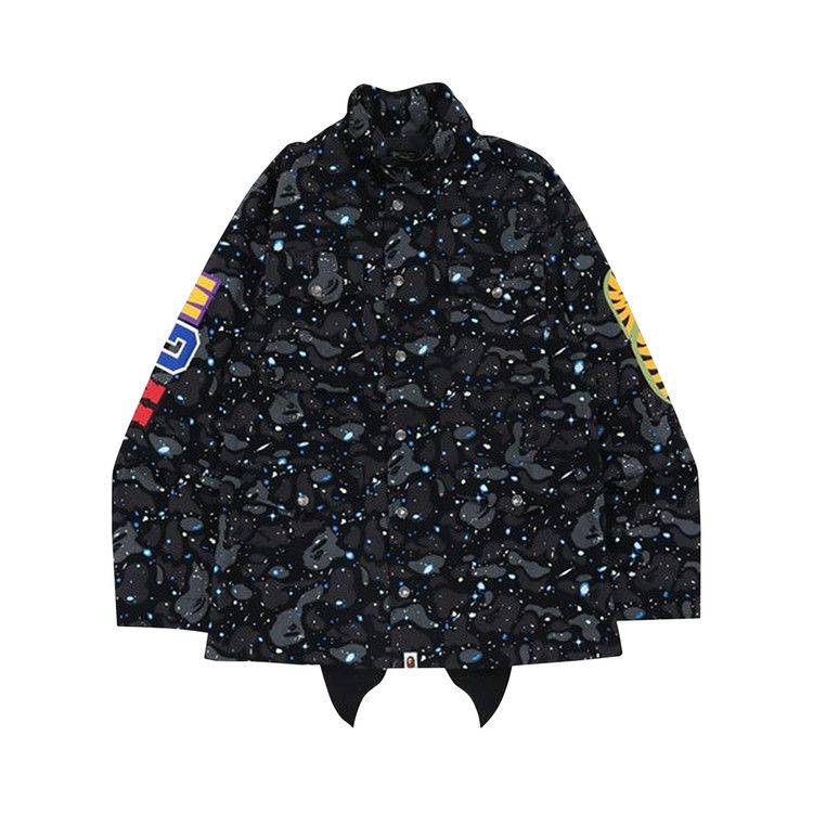 Куртка BAPE Space Camo Shark M-65, Black
Куртка BAPE Space Camo Shark M-65, Black