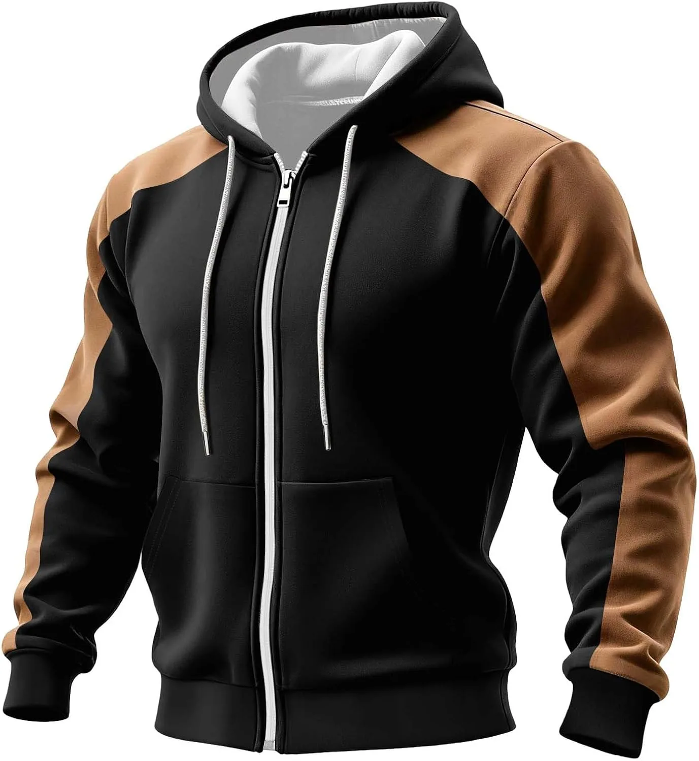 Мужской худи Casual Color Block с карманами YMADREIG
Мужской худи Casual Color Block с карманами YMADREIG