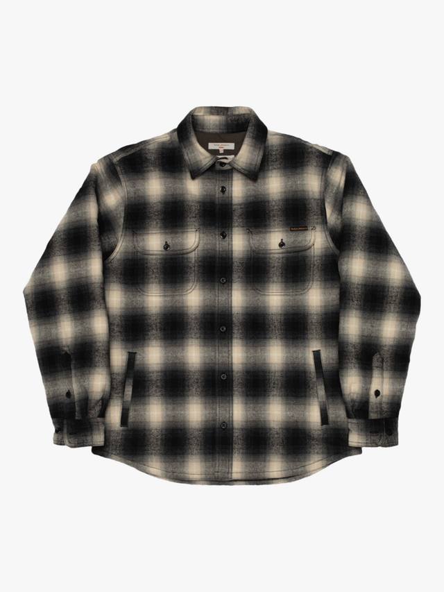 Хлопковая рубашка Glenn Cotton Regular Fit с утепленной подкладкой Nudie Jeans, Black
Хлопковая рубашка Glenn Cotton Regular Fit с утепленной подкладкой Nudie Jeans, Black