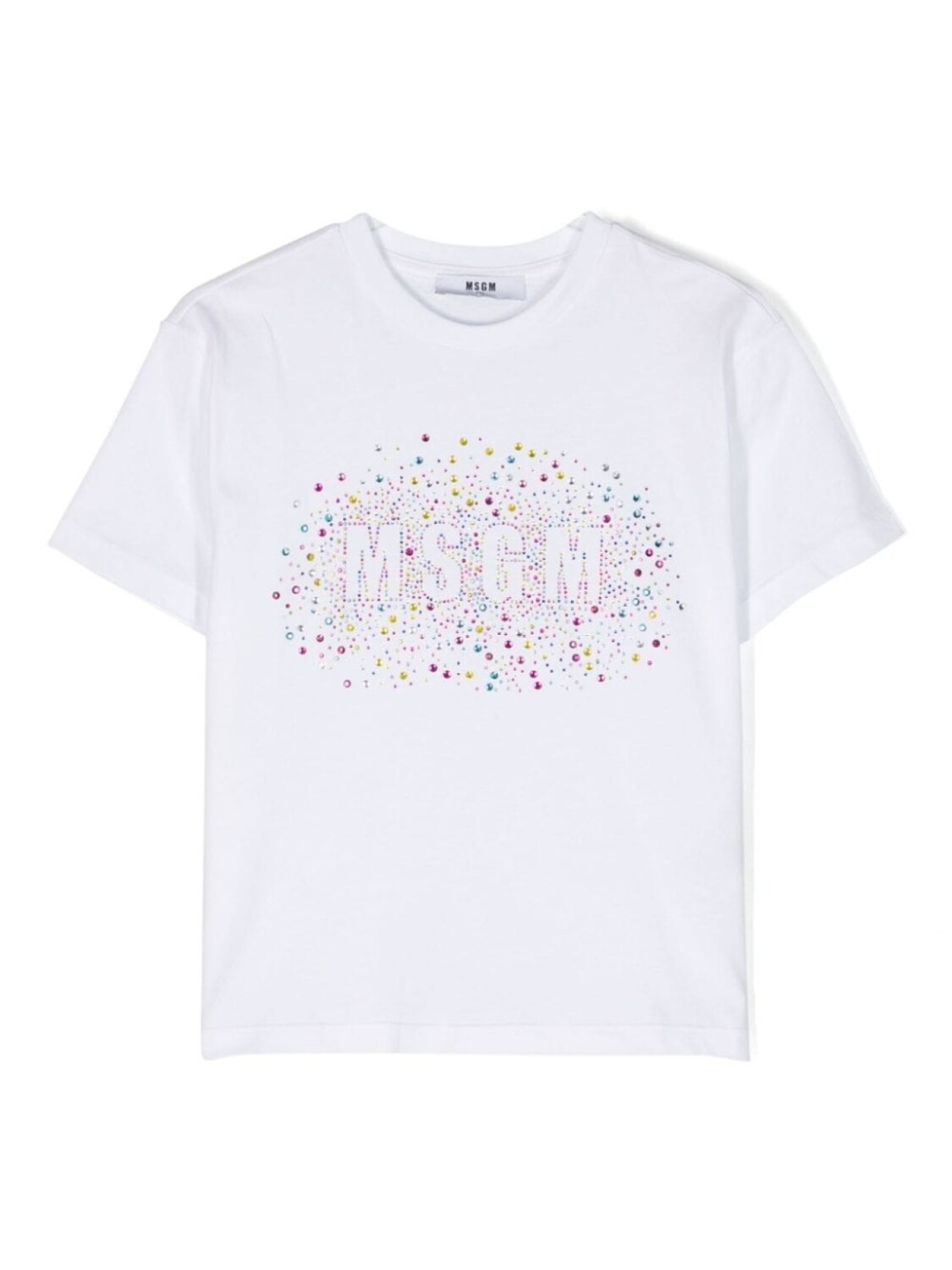 MSGM Kids футболка со стразами, белый
MSGM Kids футболка со стразами, белый
