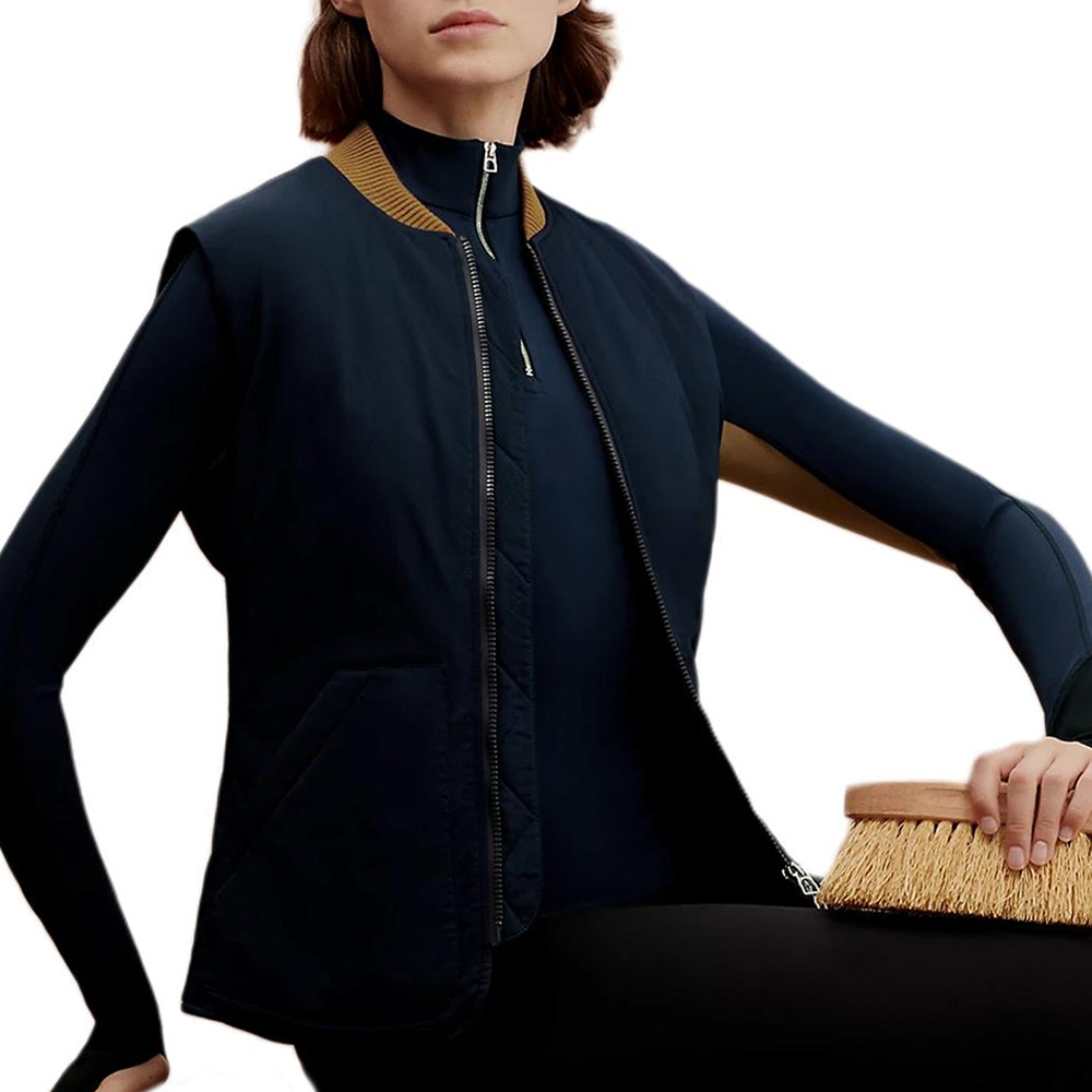 HERMES Женская жилетка морской синий
HERMES Женская жилетка морской синий