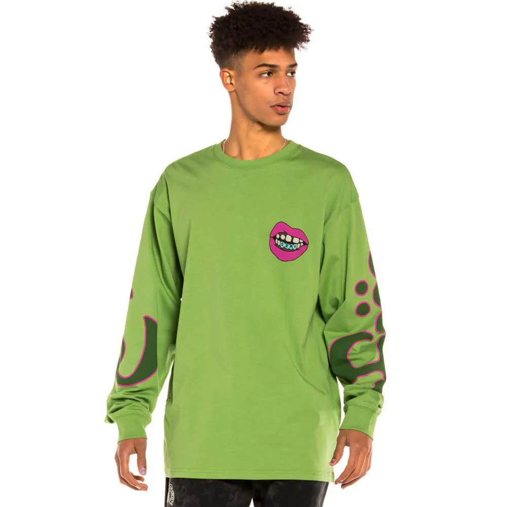 Лонгслив Grimey Day Dreamer, зеленый
Лонгслив Grimey Day Dreamer, зеленый