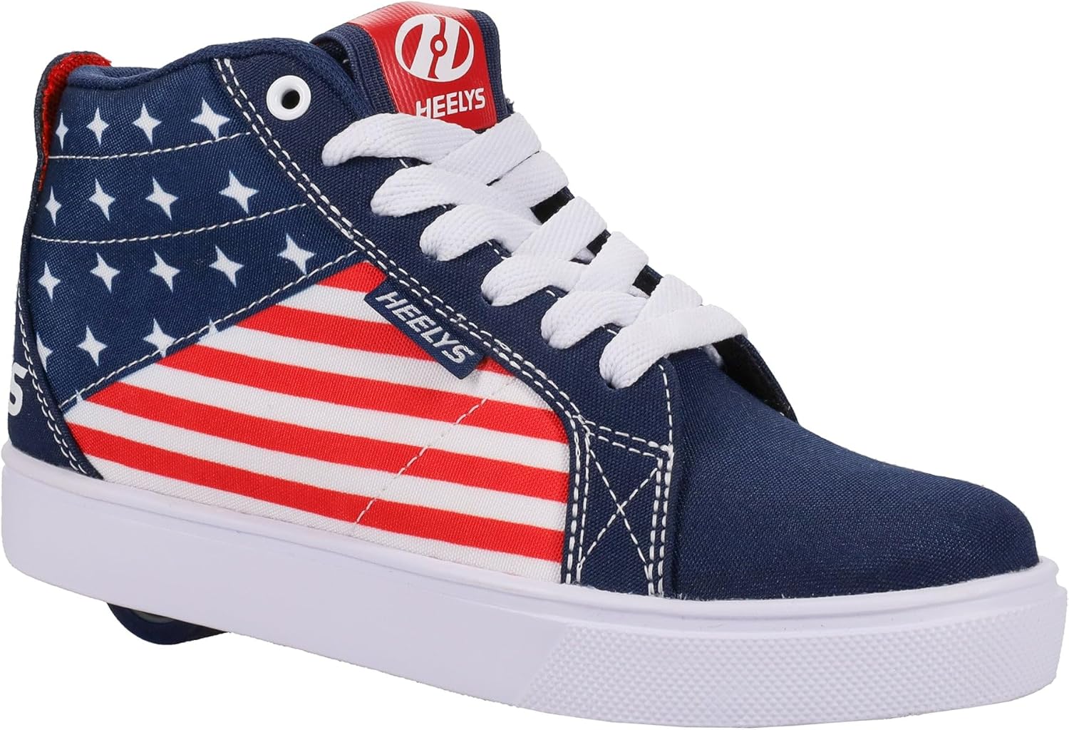 Мужские роликовые кроссовки Heelys Racer Mid (для детей младшего и старшего возраста), белый/красный/синий/темно-синий
Мужские роликовые кроссовки Heelys Racer Mid (для детей младшего и старшего возраста), белый/красный/синий/темно-синий