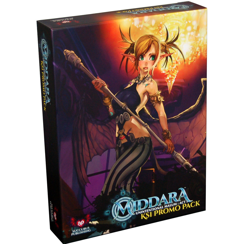 Настольная игра Succubus Publishing Middara: Kickstarter Promo Pack 1 
Настольная игра Succubus Publishing Middara: Kickstarter Promo Pack 1