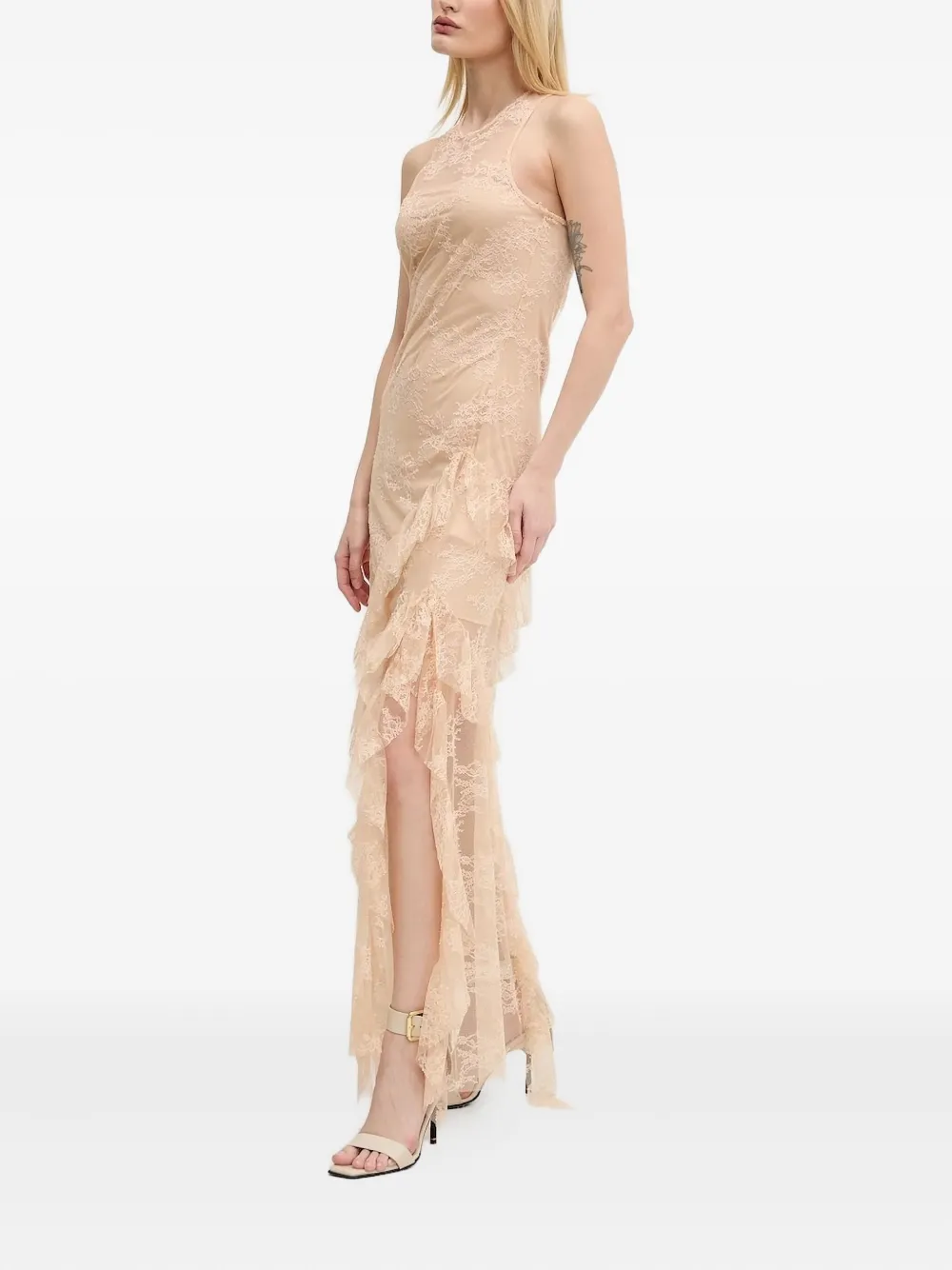 Платье с кружевными оборками Aniye By, нейтральный
Платье с кружевными оборками Aniye By, нейтральный