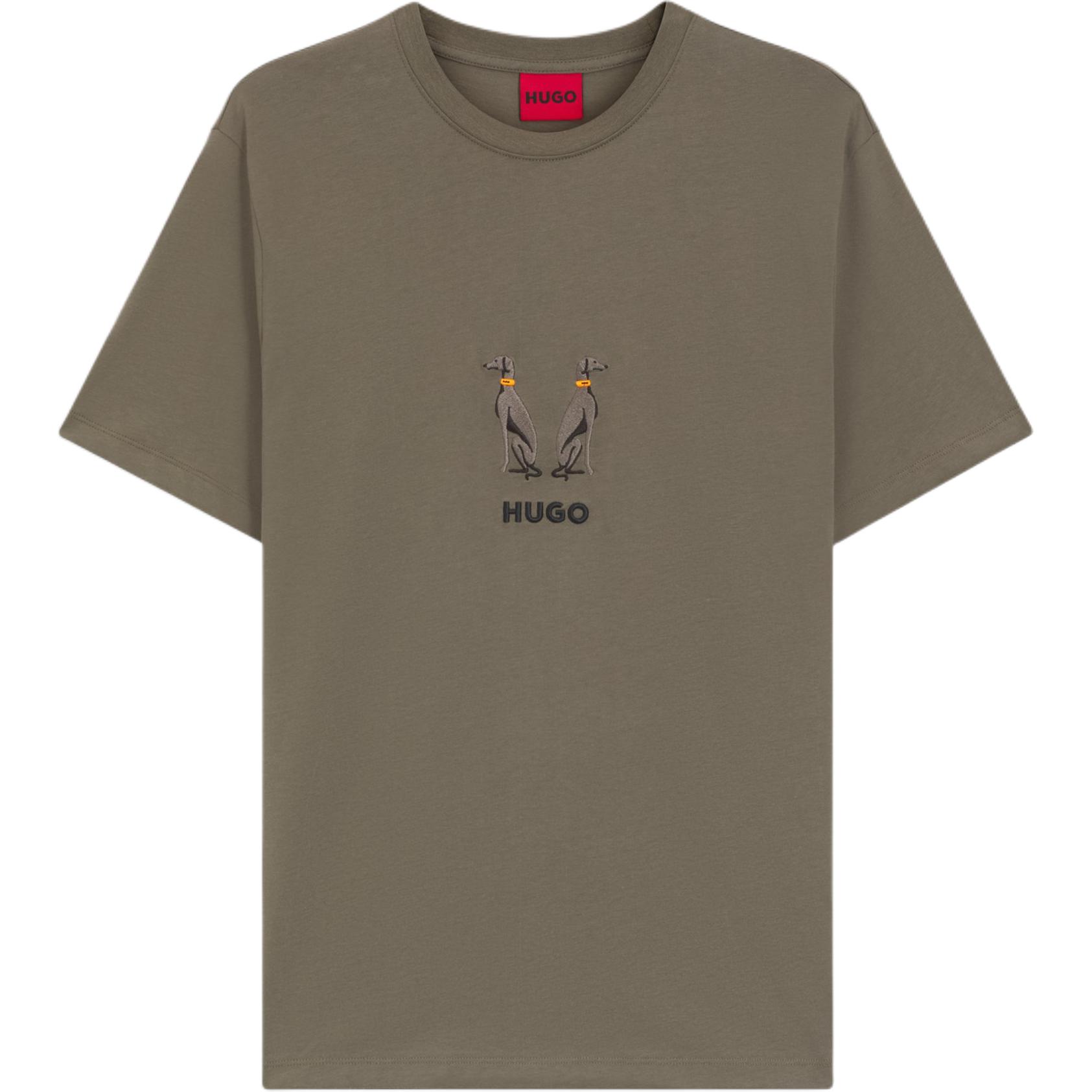 Футболка с вышитой собакой Дуголини Hugo Boss, серый
Футболка с вышитой собакой Дуголини Hugo Boss, серый