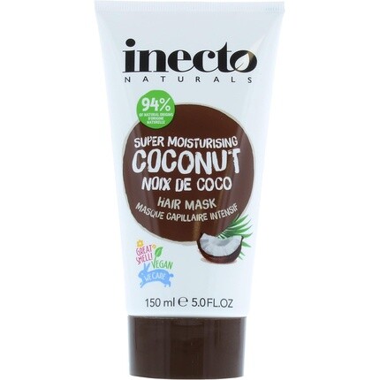 Интенсивная кондиционирующая кокосовая маска для волос Naturals 150 мл, Inecto
Интенсивная кондиционирующая кокосовая маска для волос Naturals 150 мл, Inecto