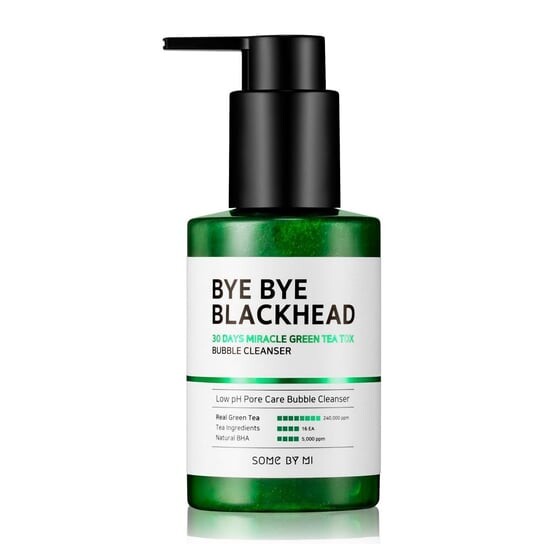 Мл SOME BY MI Bye Bye Blackhead 30 Days Miracle Green Tea Tox Bubble Cleanser 120
Мл SOME BY MI Bye Bye Blackhead 30 Days Miracle Green Tea Tox Bubble Cleanser 120