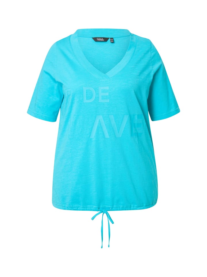 Футболка Ulla Popken, цвет tiefes aqua
Футболка Ulla Popken, цвет tiefes aqua