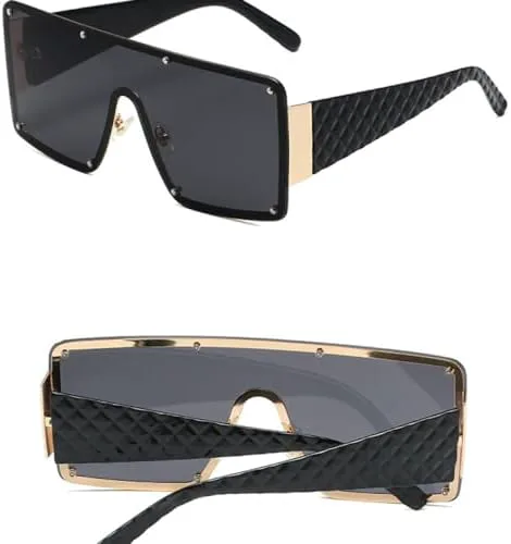 Солнцезащитные очки с крупной оправой и цельным корпусом для женщин, солнцезащитные очки для активного отдыха, женские очки с защитой от УФ-излучения UV400 MTZJH, A3
Солнцезащитные очки с крупной оправой и цельным корпусом для женщин, солнцезащитные очки для активного отдыха, женские очки с защитой от УФ-излучения UV400 MTZJH, A3