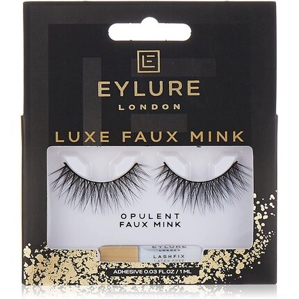 Многоразовый клей для ресниц из искусственной норки в комплекте с роскошным барокко - 1 пара, Eylure
Многоразовый клей для ресниц из искусственной норки в комплекте с роскошным барокко - 1 пара, Eylure