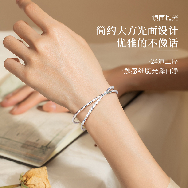 WINY Медные браслеты для женщин Silver
WINY Медные браслеты для женщин Silver