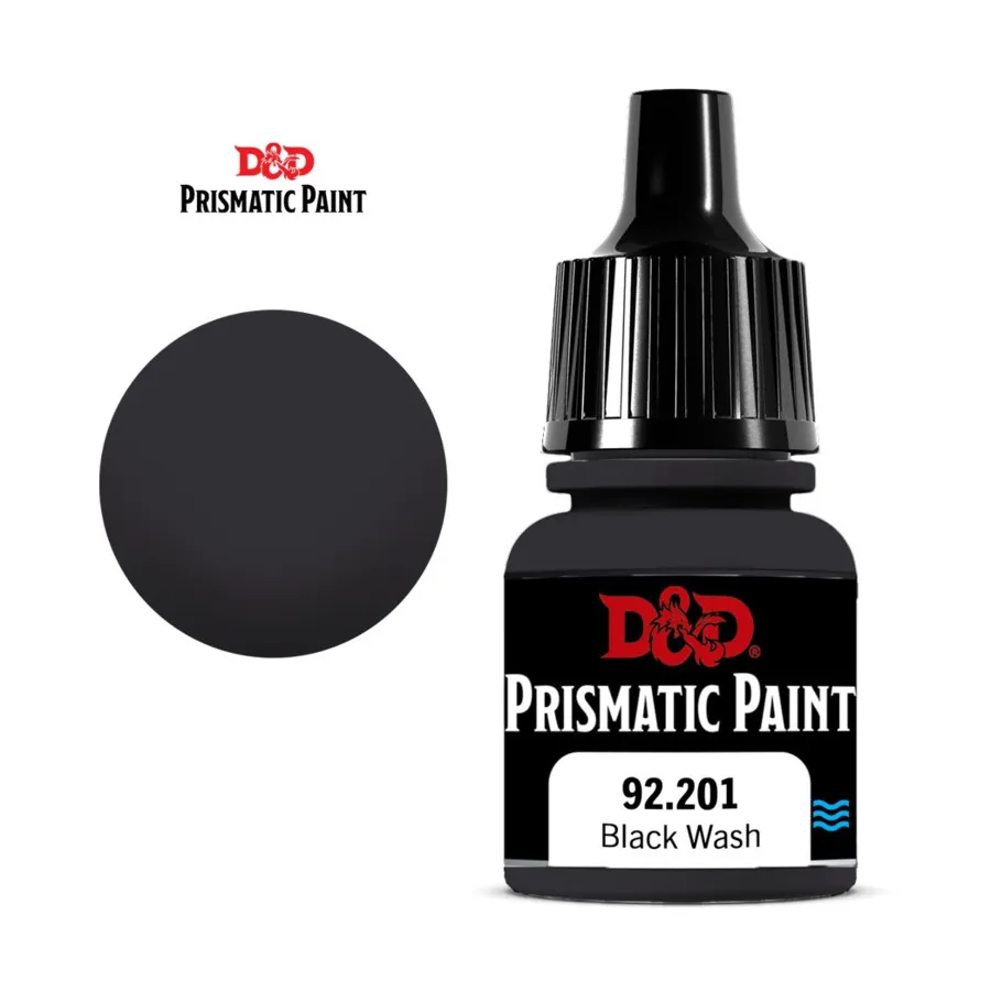 Черный мыть, D&D Prismatic Paints
Черный мыть, D&D Prismatic Paints
