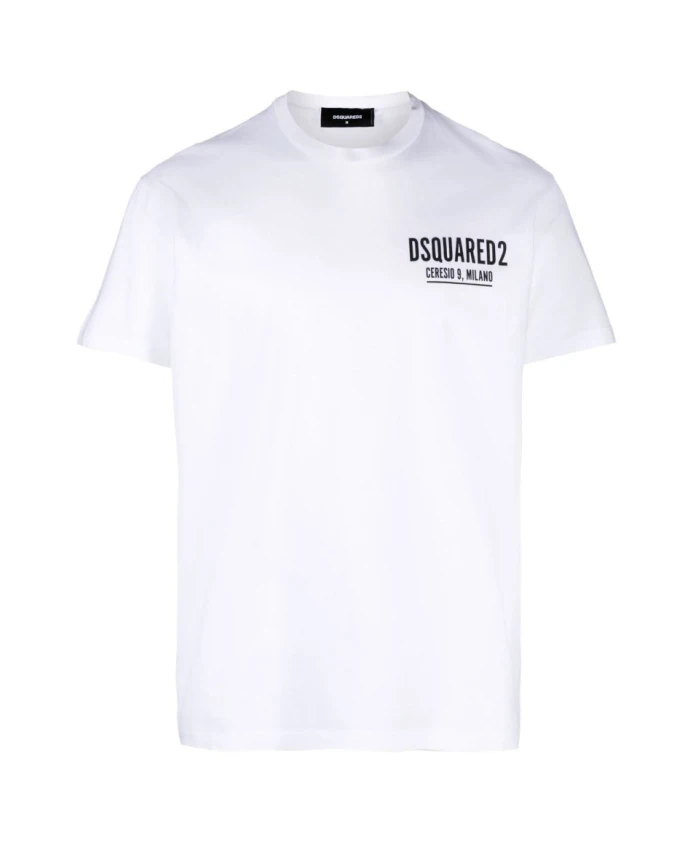 Хлопковая футболка производства Италии. Dsquared2, белый
Хлопковая футболка производства Италии. Dsquared2, белый
