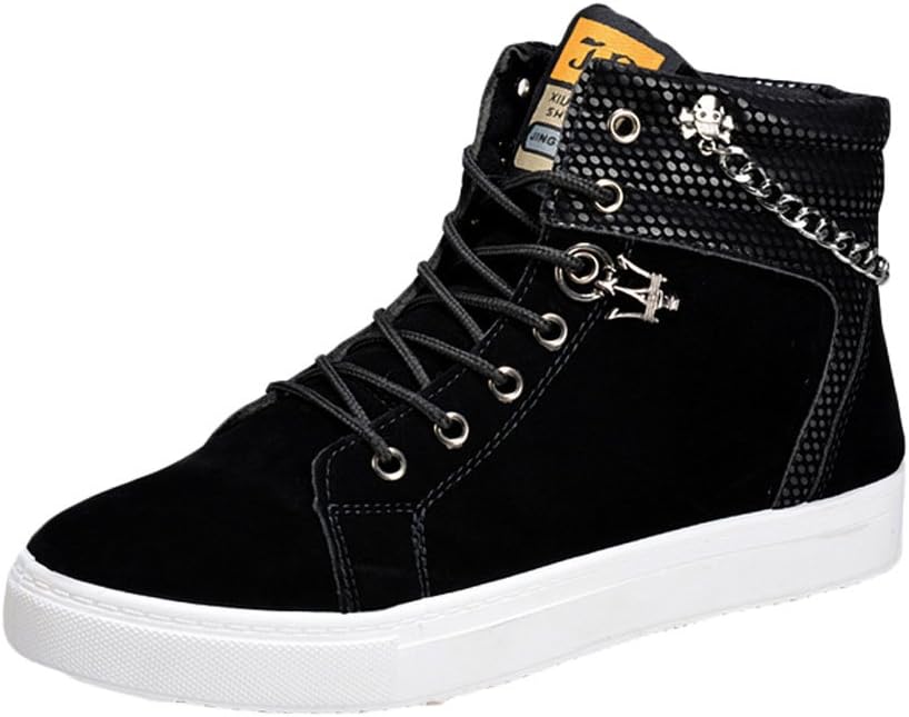 Модные повседневные высокие кеды King Ma для мужчин, черный
Модные повседневные высокие кеды King Ma для мужчин, черный