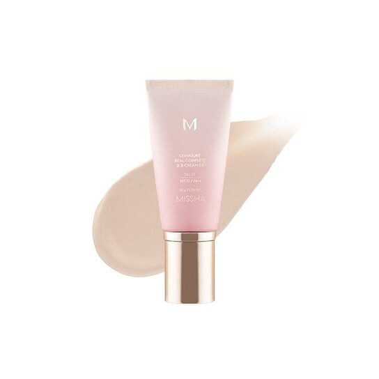 Крем, оттенок 21 Light Beige, 45 г Missha, M Signature Real Complete Bb Cream Spf25 Pa++, BB-
Крем, оттенок 21 Light Beige, 45 г Missha, M Signature Real Complete Bb Cream Spf25 Pa++, BB-