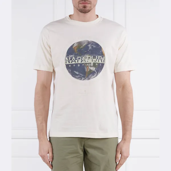 Серая футболка стандартного кроя S-daule ss whitecap Napapijri, бежевый
Серая футболка стандартного кроя S-daule ss whitecap Napapijri, бежевый