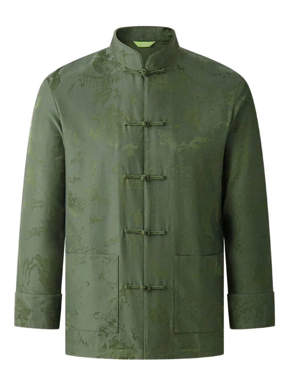 Жаккардовая рубашка Shanghai Tang, зеленый
Жаккардовая рубашка Shanghai Tang, зеленый